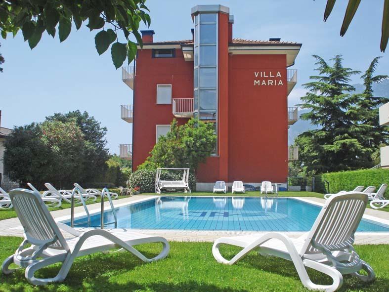 Bike & Wind Hotel Villa Maria Torbole Sul Garda Exteriör bild